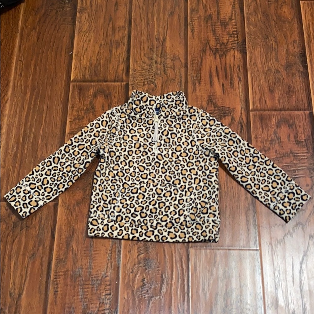 Half zip fleece pullover